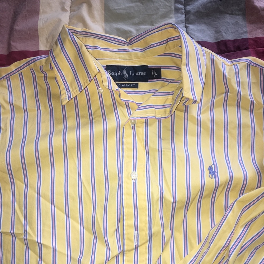 Polo Dress Shirt Large